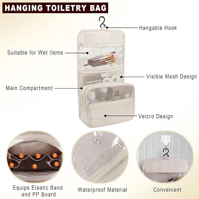 Packing Cubes, 8 Pcs Travel Packing Organizers for Suitcases, Large Capacity Travel Luggage Organizers Set includes 8 Storage