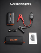 AstroAI B8 3000A Car Battery Jump Starter, 12V Jump Starter Battery Pack (up to 9.0L Gasoline and 7.0L Diesel Engine),