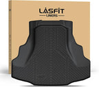 LASFIT Trunk Mat for Honda Accord 2012 2011 2010 2009 2008, All Weather TPE Custom Fit Pet Friendly Easy Clean Trunk Liner Cargo Mat Cargo Liner Accessories, Black