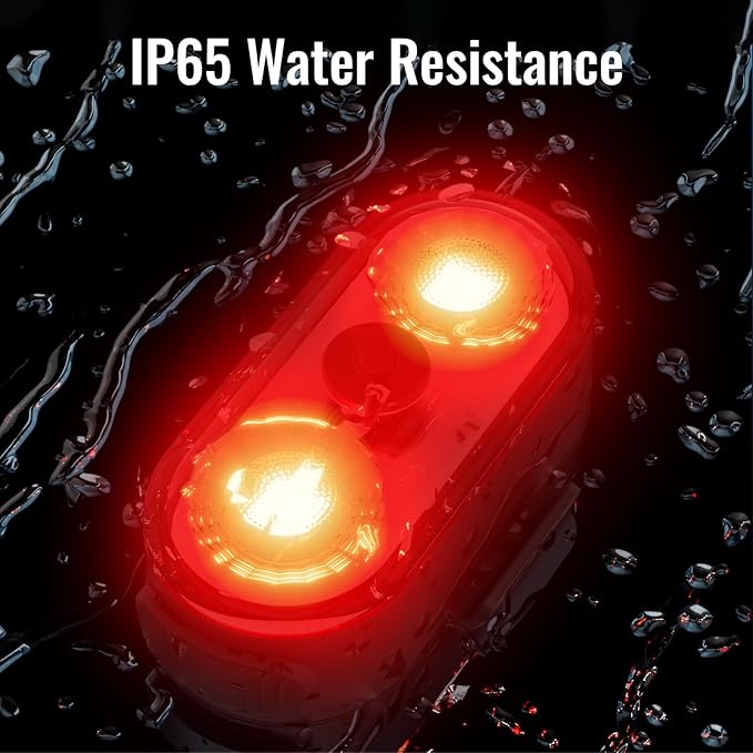 Wireless LED Lights for Car 4PCS with Base, Button and Remote Control Interior Ambient Strobe Light, USB-C 120H 8 Colors IP65 Waterproof Rechargeable Underglow Light for Cars, Trucks, Motorcycle