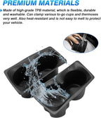 Autorder Door Side Cup Holder Insert for 2019-2025 Dodge Ram 1500 2500 3500 Accessories Water Cup Holders Door Organizer Handle Pocket Tray