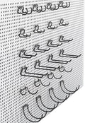 KINOMI 24 Pack Pegboard Hooks Heavy Duty Pegboard Drill Holder Power Tool Holder, Value Set, Large Pegboard Accessories and H