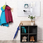 Photect Pegboard Wire Baskets Accessories Hanging Wall Organizer 3 Sizes Pegboard Bins Basket Home Garage Multi Fit Organizer