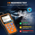 BluSon YM319 OBD2 Scanner Diagnostic Tool with Battery Tester, Check Engine Fault Code Reader with Live Data, Cloud Printing,
