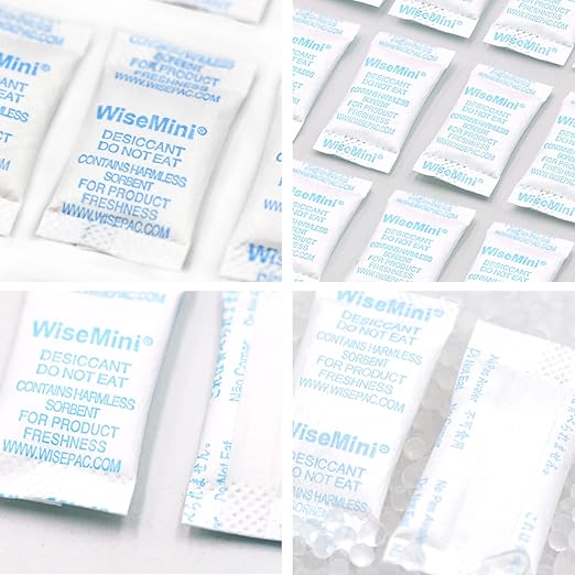 Silica Gel Packets, 0.5 Gram 2800 Silica Packets, Food Grade Dessicant, Dessicant Packs, Silica Gel for Food, Moisture