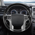 Aimato Customized Steering Wheel Cover for Toyota Tacoma 2012-2023/4Runner 2010-2024/Tundra 2014-2021/Sequoia 2014-2022 Thin,Anti-Slip,Scratch-Resistant Exclusive Car Accessory for Toyota