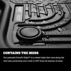 Husky Liners Weatherbeater Floor Mats | Fits 2016-2026 Volvo XC90 (Will NOT Fit Plug-in Hybrid Models) | Front & 2nd Row, 3-pc Black - 95601