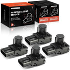 A-Premium 4-PC Reverse Backup Parking Assist Sensor Compatible with Select Toyota & Lexus Models - Land Cruiser 2013-2015, RX