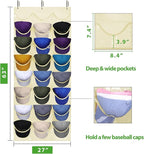 Dofilachy Hat Rack - Hat Organizer - Hat Racks for Baseball Caps, Visible Hat Holder - Baseball Hat Rack for Wall Door with 3
