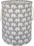 Round Laundry Basket Storage Bins Nursery Hamper Gift Baskets for Home,Office,Home Decor