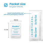 0.5 Gram 500 Pack Silica Gel Packs, Dessicant Packets, Moisture Absorbers for Food Storage, Food Grade Desiccant