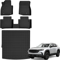 Auxko All Weather Floor Mats Cargo Mat for Mazda CX-50 Hybrid 2025 2026 TPE Liners All Season Accessories Guard Odorless Anti-Slip Floor Liners for Mazda CX50 Hybrid