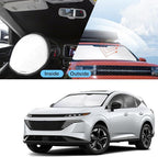 Front Windshield Sun Shade Foldable Front Window Sun Shade Visor Custom Fit for 2024-2026 Hymdai Santa Fe Block UV Rays Heat Sun Shield Keep Car Cooler Car Accessories