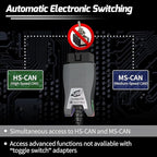 Vgate vLinker FS OBD2 USB Adapter for FORScan HS/MS-CAN Auto Switch