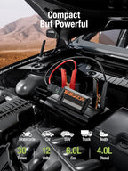 YESPER Jump Starter Portable,1500A Peak Motorcycle Jump Starter, Jump Box for Car Jumper Starter Portable, 12V Booster