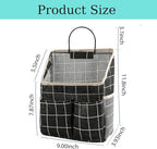 2pcs Wall Hanging Storage Bag,Wall Hanging Organizer Bags with Pockets, Wall Organizer Storage for Dormitory Bathroom Bedroom