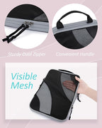 BAGSMART Compression Packing Cubes, 6 Set/4 Set/2 Set Travel Packing Cubes for Carry on Suitcases, Compression Suitcase Organ