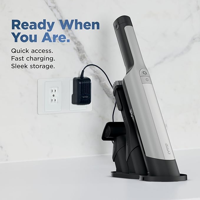 Shark WANDVAC Power PET Cordless Hand Vac, Ultra-Lightweight & Portable with Powerful Suction & Boost Mode, NEW FurFins Tool 
