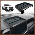 Muslogy Dashboard Storage Box for 2024 2025 2026 Tacoma & 2025 2026 4Runner Accessories Center Console Organizer w/ 8-inch Screen for SR SR5 TRD PreRunner TRD Sport Off-Road Pro Trailhunter (Blue)