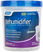 Camco Dehumidifier Moisture Absorber - Absorbs Up to 3x Its Weight in Water, Reduces Moisture and Humidity in Offices,
