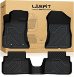 LASFIT Floor Mats Fits for Subaru Crosstrek 2023-2018 & Impreza 2023-2017, All Weather TPE Custom Fit Easy Clean Durable Car Accessories for Crosstrek & Impreza Base/Limited/Premium/Sport Floor Liners