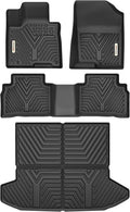 YITAMOTOR Floor Mats & Cargo Liner for Hyundai Tucson 2022-2025 2026 (Not Fit Hybrid & PHEV), Includes 2 Rows and Cargo Liner Set, All Weather Protection TPE Floor Liners,Trunk Mat Accessories, Black