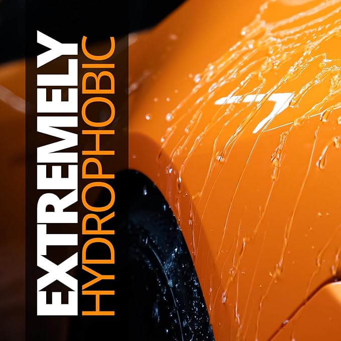 CERAKOTE® Platinum Rapid Ceramic Paint Sealant Spray - 14 oz. - 50 Wash Rating - Maximum Gloss & Shine – Extremely Hydrophobic – Unmatched Slickness - Ceramic Spray Coating
