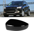 Compatible with Ford Focus Side Mirror Cover 2012-2018, Escape 2013-2016, Left Driver Side RearView Mirror Cap Repalcement WITHOUT Turn Signal Light Replaces for CP9Z-17D743-BA CP9Z17D743BA