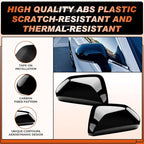 ACLONG Glossy Black Mirror Covers Fit for Toyota Camry 2018-2025 – Driver & Passenger Side Rearview Cap Replacement (1 Pair)