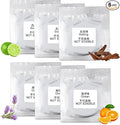 Kwak's 6 Packs Air Freshener Refill Tablets ，Individual Package Long Lasting Fresheners for Cars （2 Scents included Gulong Fr