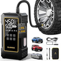 OlarHike 12000mAh Heavy Duty Air Pump,Tire Inflator Portable Air Compressor,150PSI Dual Power 12V &Cordless Battery Car Pump,Auto Compresor de Aire Para Carro with Digital Pressure Gauge,Truck,RV,Jeep
