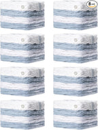 TAILI 8 Pack Vacuum Storage Bags, Jumbo Cube (31x40x15 Inch), Extra Large Vacuum Seal Bags for Comforters, Blankets, Bedding,
