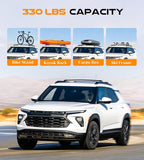 Snailfly 330 lbs Lockable Roof Rack Cross Bars Fit for 2021-2026 Chevy Chevrolet Trailblazer with Side Rails (Not for LS), Aluminum Crossbars Cargo Carrier, Rooftop Accessories for Bike Kayak Skis