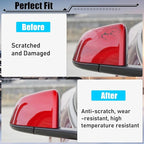 Jaronx Compatible with Tesla Model Y Side Mirror Cover Replacement 2020 2021 2022 2023 2024, Right Passenger Side Door Wing Red Rearview Mirror Cover Cap for Tesla Model Y Accessories