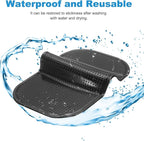 HARFINGTON 5pcs Car Dashboard Anti-Slip Mat 8" x 3" Universal Sticky Dash Pad Washable Reusable Car Non-Slip Mats for Phone K