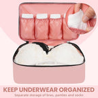 BAGAIL 8 Set/9 Set Packing Cubes Luggage Packing Organizer for Travel, Suitcase Packing Bags for Travel Accessories