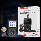 iCarsoft Heavy Duty Truck Scanner HD V3.0 All System Diesel Diagnostic Scan Tool Battery Test Code Reader for Freightliner,