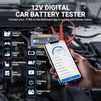 LOKITHOR JT400 12V Jump Starter and Battery Tester 2-in-1, 2500A Battery Jumper Starter Portable for Up to 8.5L Gas &