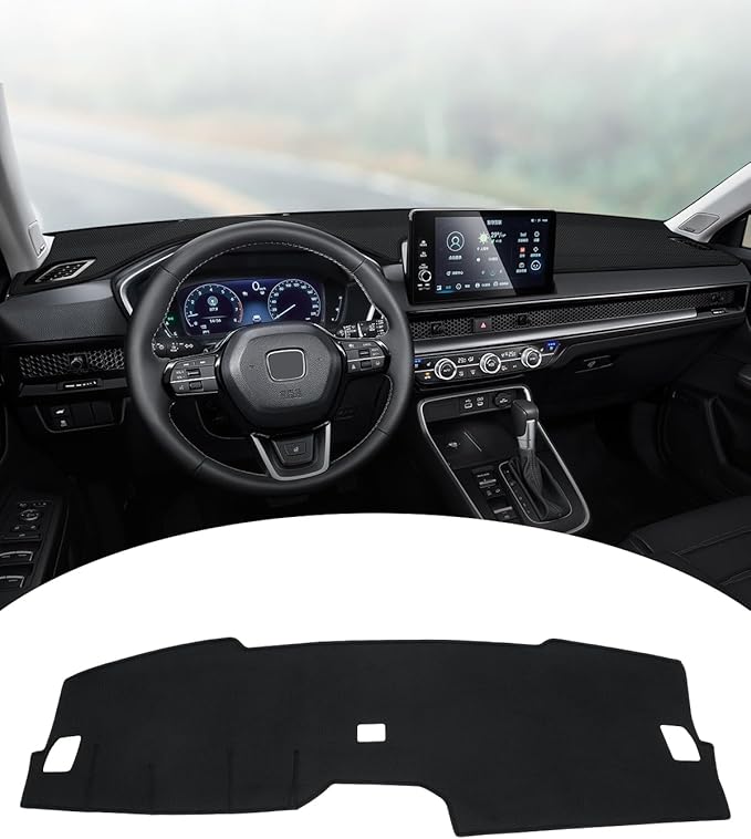 FIILINES Dash Cover for Honda CR-V CRV 2023-2026 (Without Hud), Dashboard Mat Cover CRV Accessories Sunshade Nonslip Mesh Pro