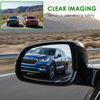 Passenger Side Replacement Mirror Glass - compatible with Cadillac, GMC & CHEVY vehicles - 2009-2014 Escalade/Yukon/Tahoe, Blind Spot Detection, w/o Auto Dimming, 20778441
