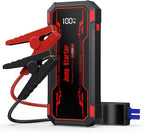 Car Jump Starter 6000A Car Battery Jump Starter Portable,12V Battery Jumper Starter Portable(10.0L Gas/8.0L Diesel),LCD