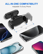 UBeesize Gym Magnetic Phone Holder, 1-Sec Install 360° Adjustable Ball Joint and Durable Base, Universal Magnetic Phone Mount with Smartphones Works on Any Surface (Metal Plate Included)