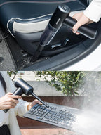 aokway Car Vacuum Portable Cordless 15000PA Powerful Suction, 7500mAh, 4-in-1, High Power Mini Vacuum Cleaner for Car, Home, 