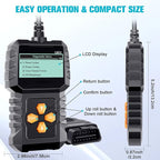 OBD2 Scanner Ease Setup Plug-Play: Clear Reset Engine Error Code Professional Code Reader Diagnostic Scan Tools with Freeze