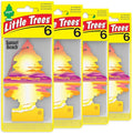 LITTLE TREES Car Air Freshener | Hanging Tree Provides Long Lasting Scent for Auto and Home | 24 Air Fresheners |Sunset Beach