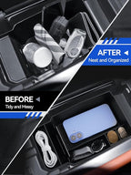 for CX-50 Center Console Organizer 2023 2024 2025 2026 Mazda CX50 Accessories Armrest Tray Middle Storage Box Insert Container Durable ABS Plastic