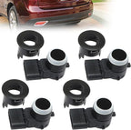 XQSMWF 4Pcs Bumper Parking Sensor and Retainer Fit for Acura MDX RLX 2014-2016 TLX 2015-2016 3.5L, Replace 39680TZ5A01 39681TZ5A0 39680-TZ5-A01 Parking Aid Sensor Black