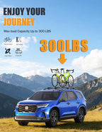 KINGGERI 300lbs Lockable Roof Rack Cross Bars Compatible with Honda Pilot 2023-2026 Sport TrailSport Touring Elite with Raised Rails (Not for LX & EX-L), Aluminum Crossbars Rooftop Racks Carrier