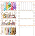 POVETIRE Headband Holder Bow Organizer for Girls Hair Bows, Baby Bow Hanger for Girls Hair Accessories Organizer Storage Wall