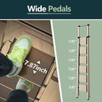 WOA WOA 6 Step Ladder, Lightweight Folding Ladder with Non-Slip Wide Pedals, Ladder with Safe Grip Handle, Easy to Open and C